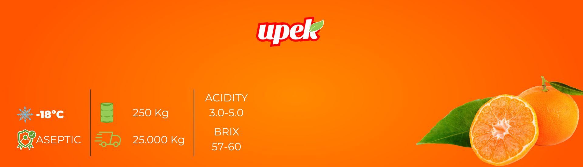 Technical Specifications - Mandarin